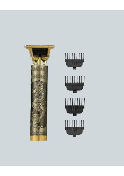 Şarjlı Titanyum Bıçaklı Saç ve Sakal Kesme Makinesi fırsatları