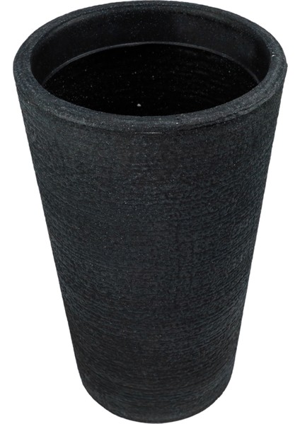 Dekoratif Saksı - Lıva 080 - 50L - Antrasit modelleri