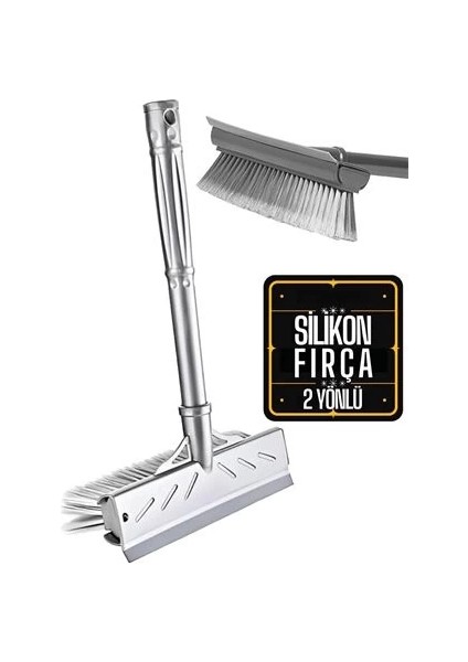 Bx Twin Fırçalı ve Silikon Uçlu Cam Sil Çekçek
