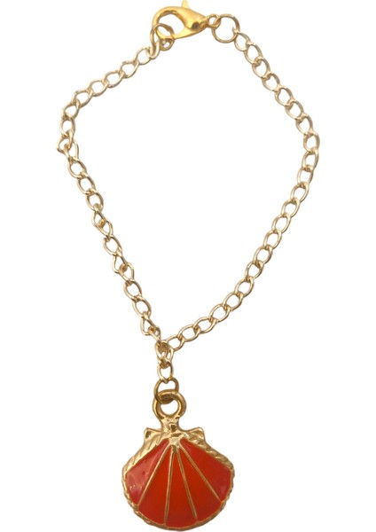 Termos Suluk Charmı Çanta Süsü Aksesuar Charm Kırmızı Deniz Kabuğu modelleri