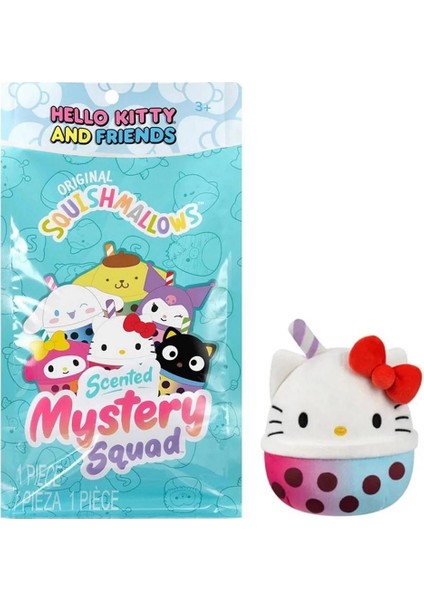 Squishmallows Mystery Squad Hello Kitty Sürpriz Figür 13 cm