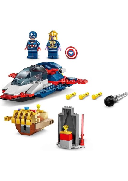 76319 LEGO Marvel Kaptan Amerika Thanosa Karşı 107PARÇA +4 Yaş fiyatları