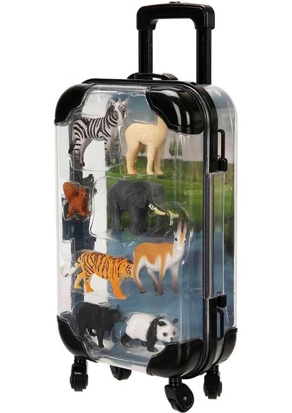 5003 Sun-Yfn-Figür Hayvan Set Valizli 8prç 2A 6d indirimleri