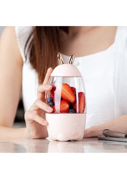 Renkli Taşınabilir USB Meyve Sıkacağı ve Mikser Bardağı modelleri