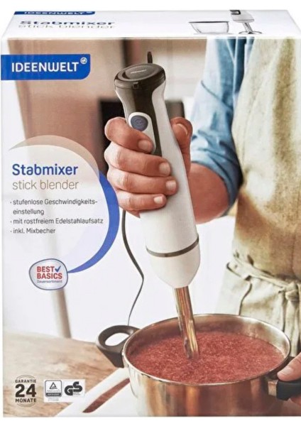 Beyaz Ideenwelt El Blenderi, Pratik ve Şık Mutfak Yardımcısı