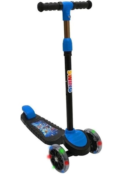 Swing Scooter Mavi Işıklı