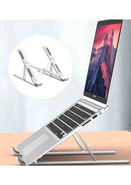 Katlanabilir Alüminyum Laptop Standı - Macbook Notebook Uyumlu fiyatları