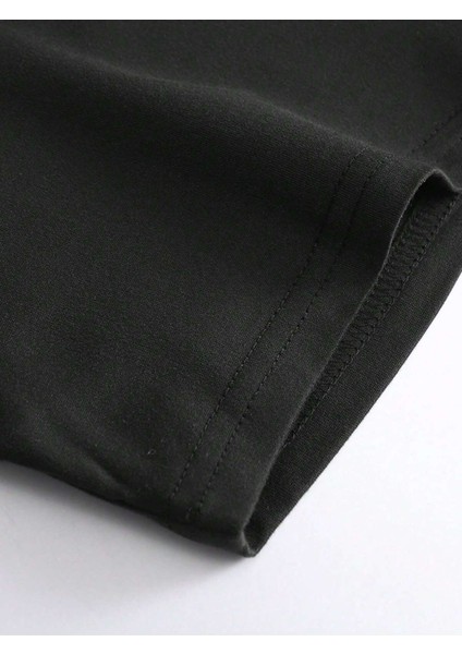 Unisex Pusula Baskılı Oversize T-Shirt indirimleri