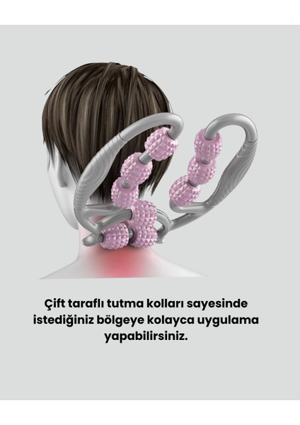 Ergonomik Kas Gevşetici Masaj Halkası Taşınabilir fırsatları