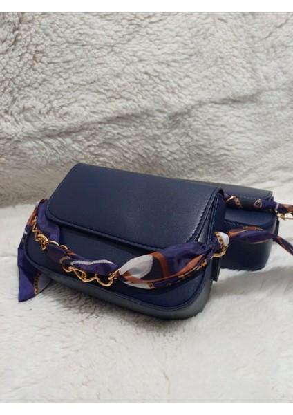 Zincir Fular Desenli Ayarlanabilir Çapraz Omuz Çantası modelleri