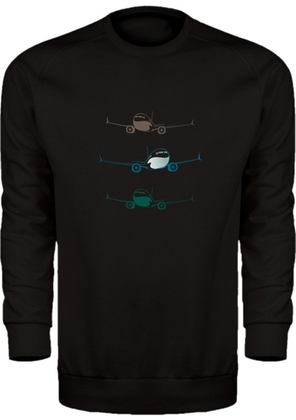 Uçak Unisex Sweatshirt