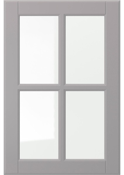 Cam Kapak, Gri, 40X60 cm