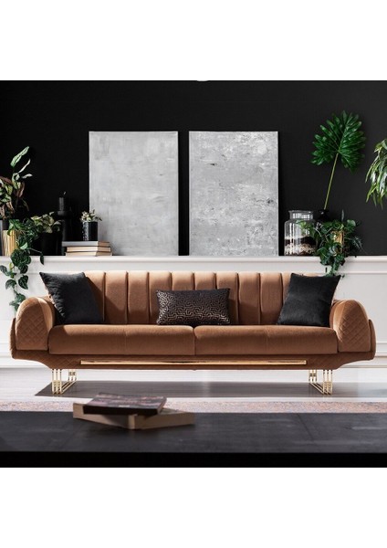 Dortmund Vol2.2 3 Seater Sofa Yatak