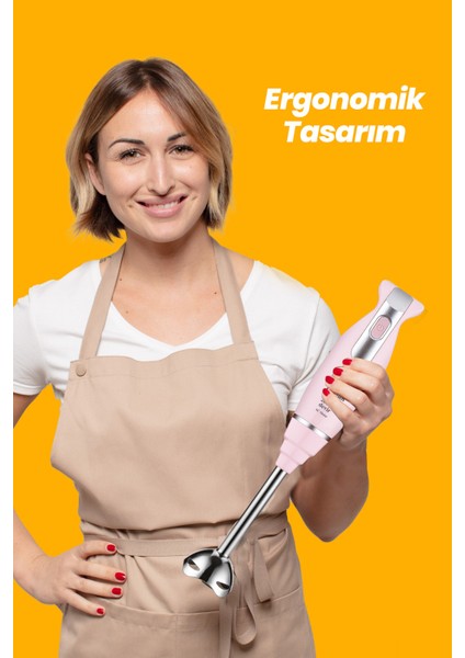 Leylak Pembe 500 W Güçlü ve Şık Blender, Hızlı ve Kolay Kullanım fırsatları