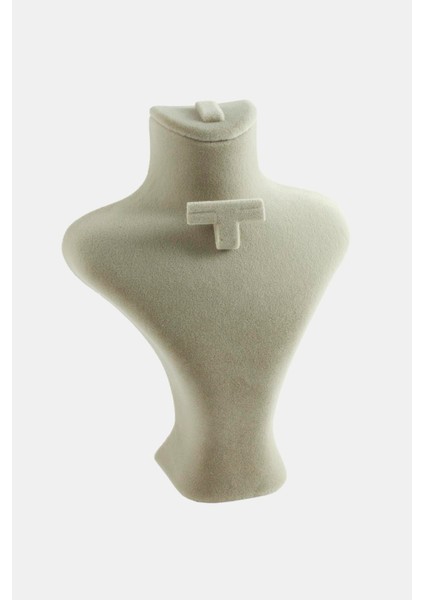shop 13 cm Takım Manken Anfora Kumaş-Açık Kahverengi