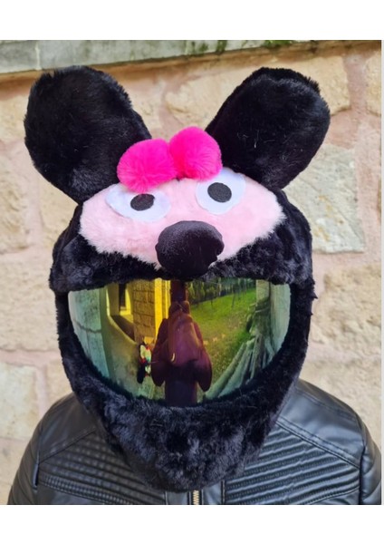 Minnie Mouse Kask Kılıfı Aksesuarı