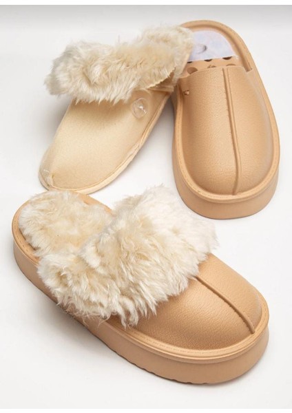 Kutox Kışlık Kadın Ev Terliği