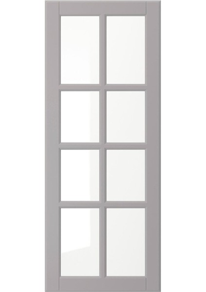 Cam Kapak, Gri, 40X100 cm