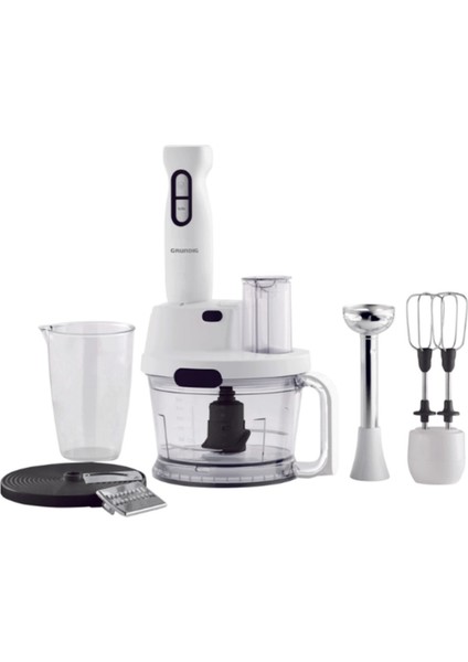 Beyaz Turbo Çok Fonksiyonlu Blender Seti, Rendeleme, Miks ve Blender Özelliği