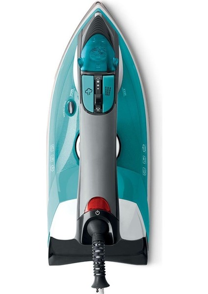 Turkuaz Renkli, Hızlı ve Pratik Buharlı Ütü, Şık Tasarımıyla Kullanım Kolaylığı Sağlar