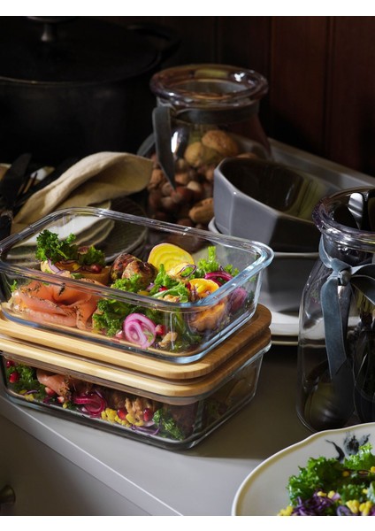 Saklama Kabı Kapağı, Bambu, Dikdörtgen fırsatları