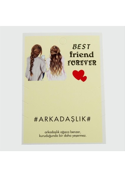 shop 3lü Arkadaşlık Bileklik Kartı-Sarı fiyatları