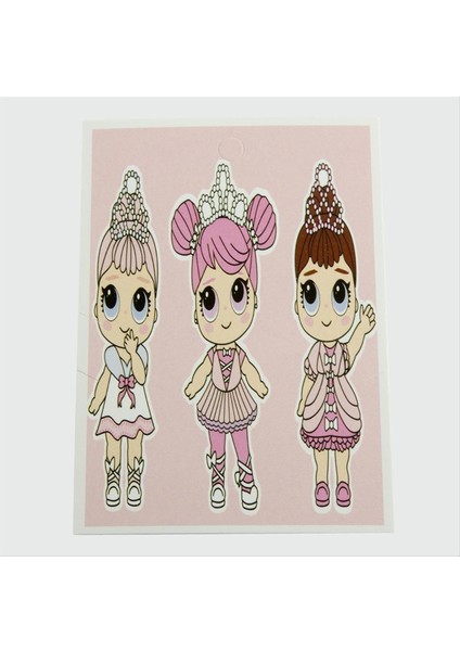 shop 3lü Kız Çocuk Bileklik Kartı-Pembe fiyatları