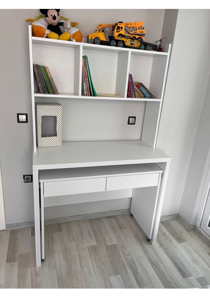 Çalışma Masası Çok Amaçlı Kitaplık, Raflı, Çekmeceli Öğrenci ve Yetişkinler Için fiyatları