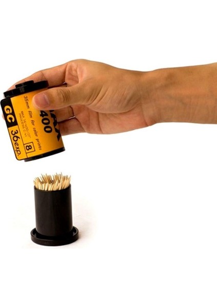 Dörtgen Fotoğraf Filmi Şeklinde Kürdanlık Kürdan Tutucu Kutu (4989) indirimleri