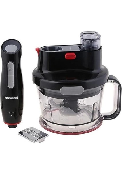 Çok Renkli Functionall 2840H Mutfak Robotu Siyah, Pratik ve Kullanışlı Ev Aleti