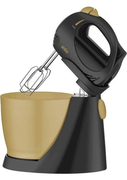 Şık Siyah Standlı Mikser, Güçlü ve Modern Tasarım, Çok Renkli Seçenekler