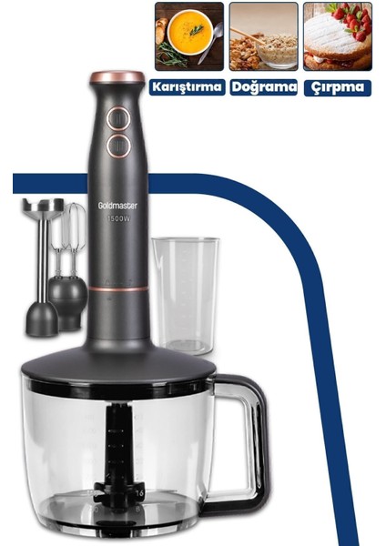 Geniş Hazneli 1500W Paslanmaz Çelik 3'ü 1 Arada Çok Fonksiyonlu Blender fiyatları