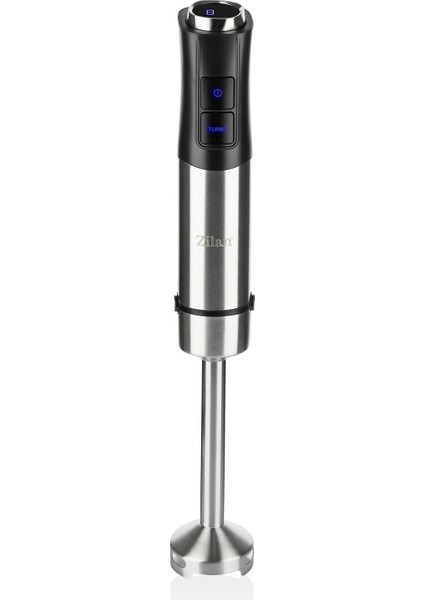 Dikey El Blender 1200W 12 Hız Turbo Paslanmaz Çelik Bıçaklar Gri