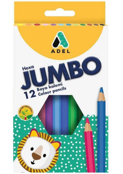 Kuru Boya Jumbo 12 Li