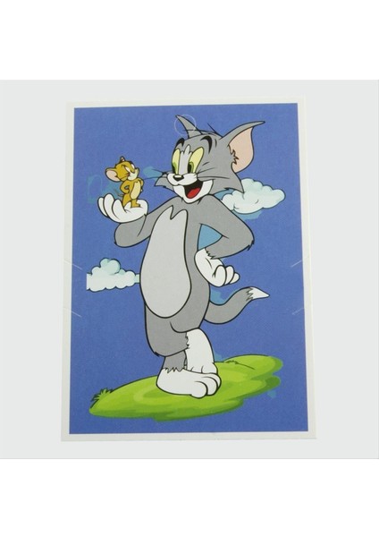 shop 3lü Tom ve Jery Bileklik Kartı-Mavi