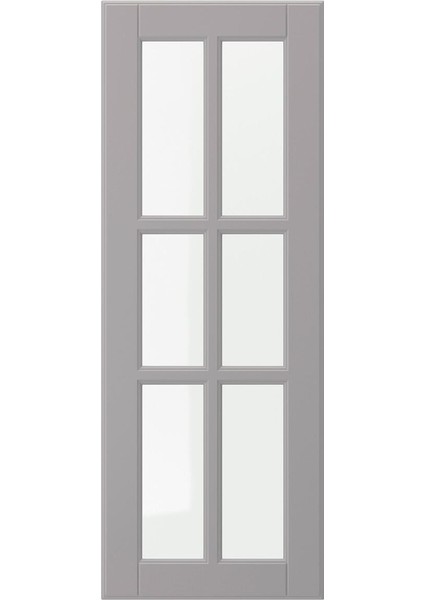 Cam Kapak, Gri, 30X80 cm