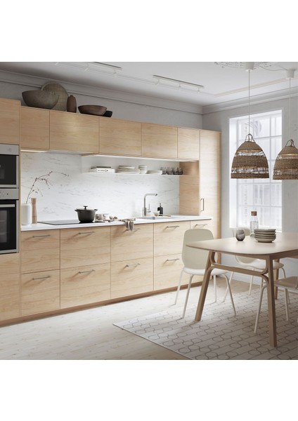 Süpürgelik, Açık Dişbudak Görünümlü, 220X8 cm fırsatları