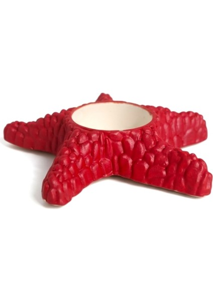 Deniz Yıldızı Metalik Kırmızı Mumluk fiyatları
