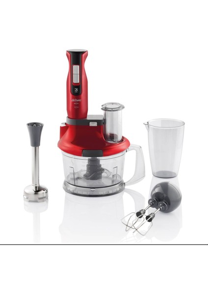 Pembe Çok Fonksiyonlu Çoklu Blender Seti, Pratik ve Şık Mutfak Arkadaşı