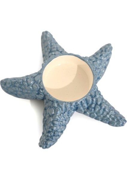 Deniz Yıldızı Metalik Mavi Mumluk fırsatları