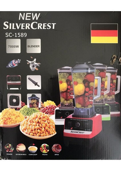 7000 W Profesyonel Bar Blender Kırmızı Renkli, Güçlü ve Dayanıklı Tasarım modelleri