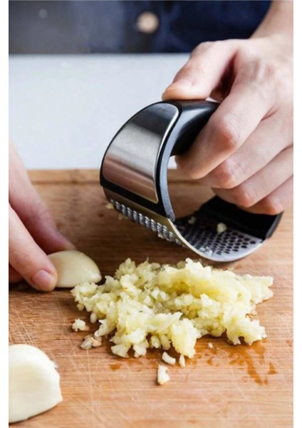 Paslanmaz Çelik Sarımsak Zencefil Ezici Lüx Ergonomik Gondol Sarımsak Ezici Pratik Sarımsak Rendesi indirimleri