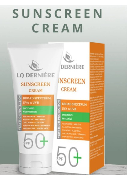 Hassas ve Kuru Ciltler Için Yüksek Korumalı 50 Faktör Güneş Kremi