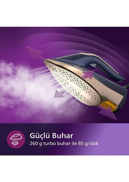 Akıllı Sensörlü Kumaşa Göre Isı Ayarlı Buharlı Ütü 260G Turbo Şok indirimleri