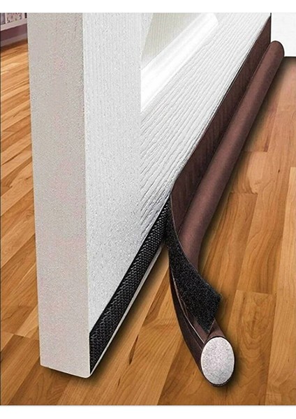 Yeni Nesil Lux Kapı Altı Cırtlı Rüzgar Önleyici Sünger 90 cm 2ADET