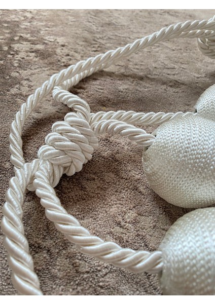 Modern Sarım 4 Toplu Braçol Kornişe Takmatik Ipli Tavan Perde aksesuarı fırsatları