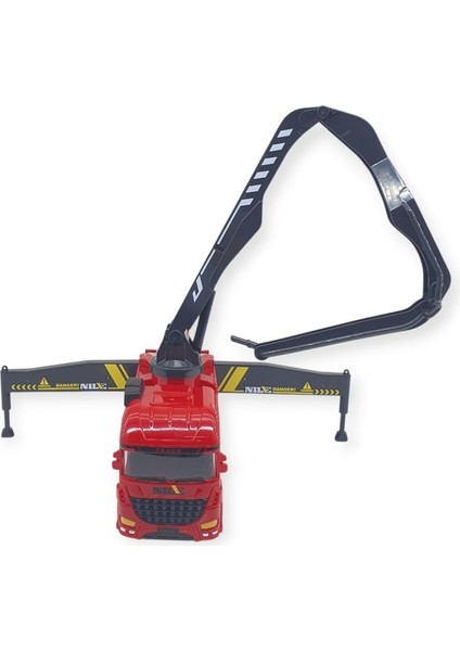Metal Itfaiye Arabası - Söndürme Vinçli 26CM - 706-43 (Lisinya) indirimleri