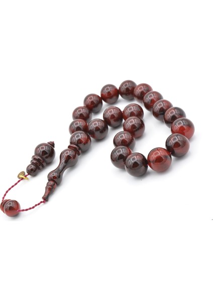 Vefa Usta Imzalı Küre Kesim Bordo Sıkma Kehribar Efe Maskot Tesbih fırsatları