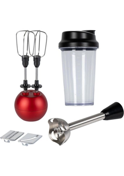 Kırmızı 1500W Blender Seti, Güçlü ve Hızlı Karıştırıcı, Çok Amaçlı Kullanım fiyatları