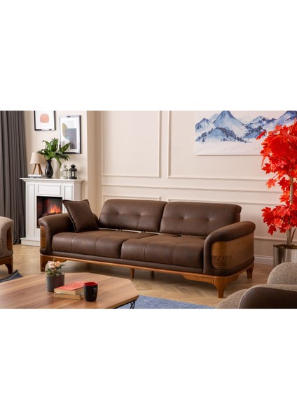 Wood 3+3+1 Koltuk Takımı (7 Oturum) fiyatları